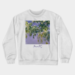 Wisteria by Claude Monet Crewneck Sweatshirt